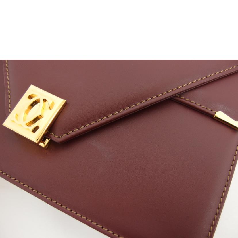 Cartier カルティエ ショルダーバッグ/マストラインショルダーバッグ/ボルドー//ABランク/04