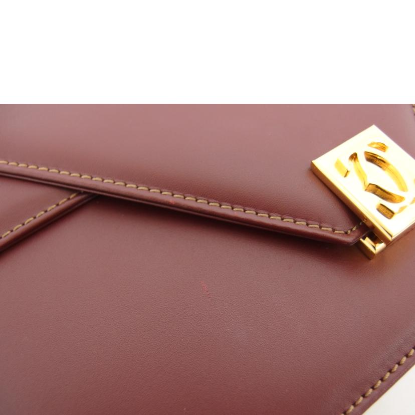 Cartier カルティエ ショルダーバッグ/マストラインショルダーバッグ/ボルドー//ABランク/04