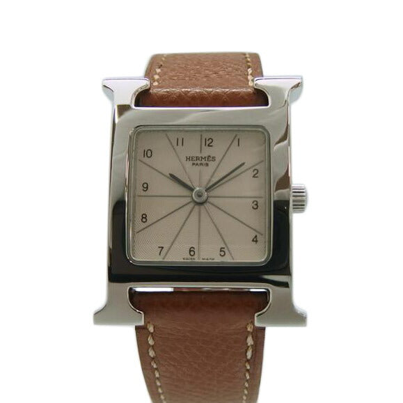 HERMES エルメス/Hウォッチ/クォーツ【ケース仕上げ済】/HH1.210//160****/ABランク/82