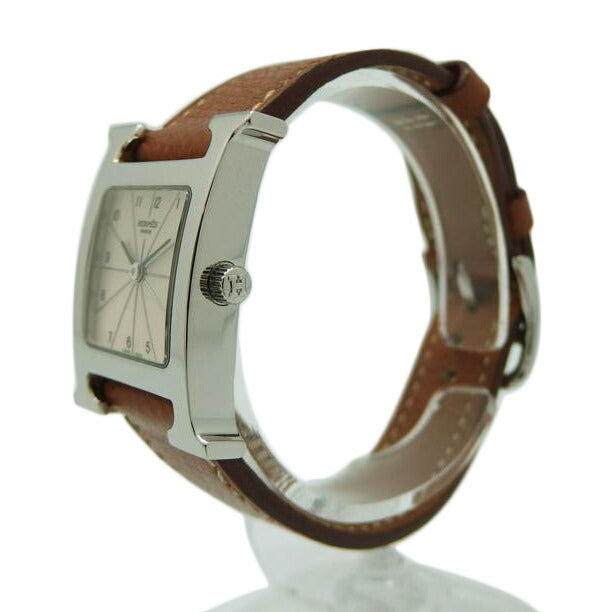 HERMES エルメス/Hウォッチ/クォーツ【ケース仕上げ済】/HH1.210//160****/ABランク/82