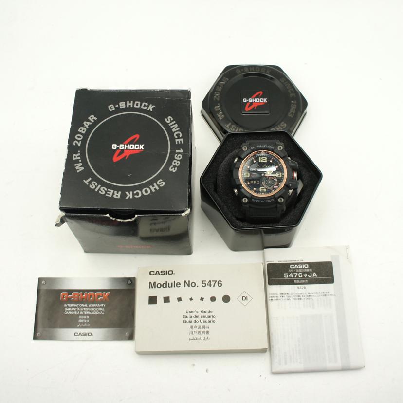 CASIO カシオ/G-SHOCK/ MUDMASTER/ ローズゴールド/GG-1000RG//547*/Aランク/70