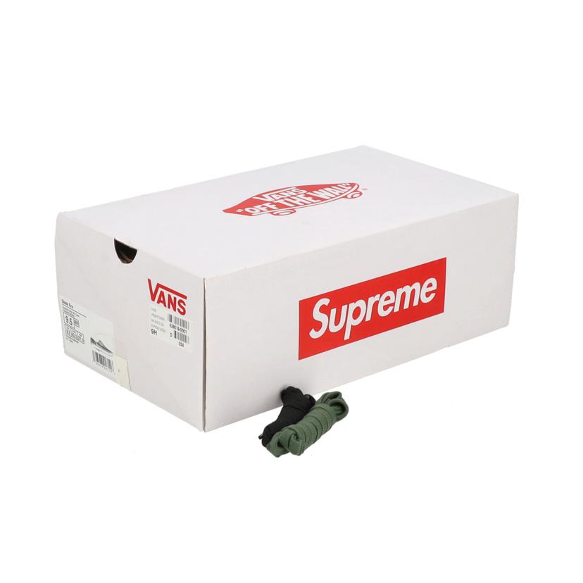 VANS × Supreme バンズ × シュプリーム/VANS × Supreme Skate Era Dollar Bill Green//SAランク/78