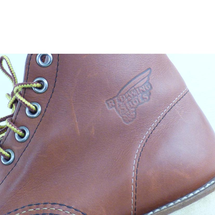RED WING レッドウィング/CLASSIC PLAIN TOE LEATHER BOOTS/8166//Bランク/64