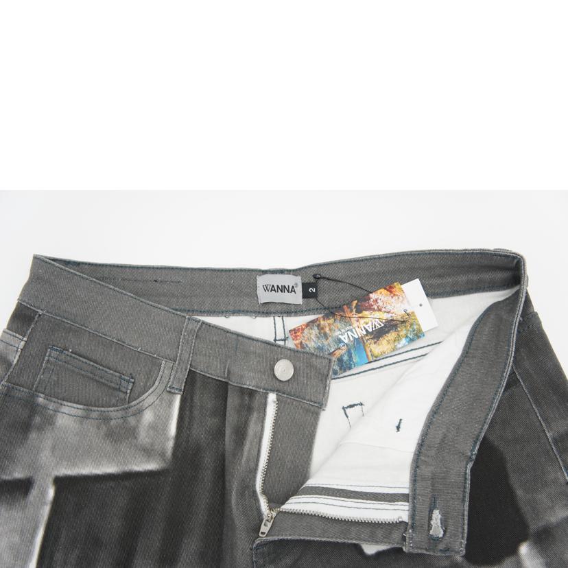 WANNA ワナ/WANNA デニムパンツ プリント //SAランク/78