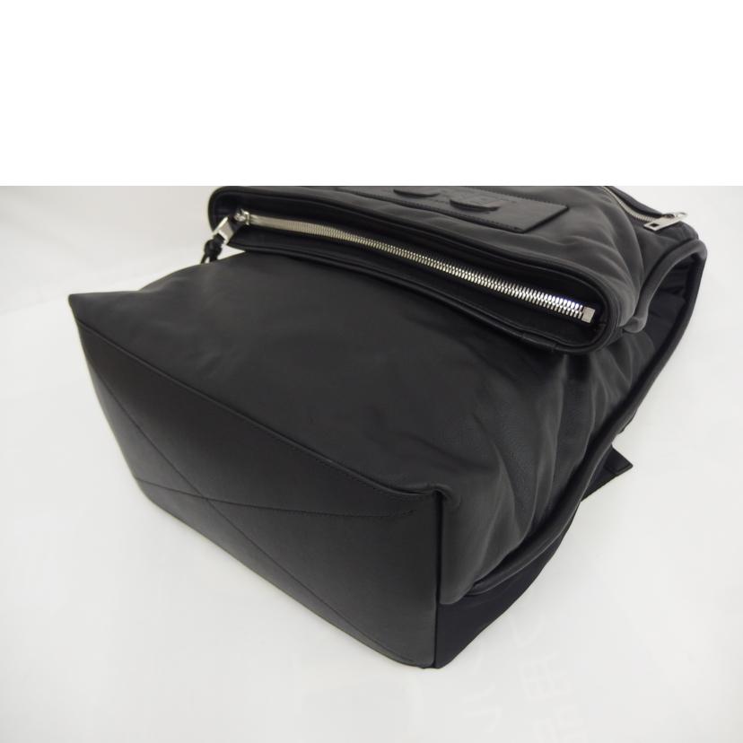 DIESEL ディーゼル/DIESEL レザーリュック/黒//ABランク/82