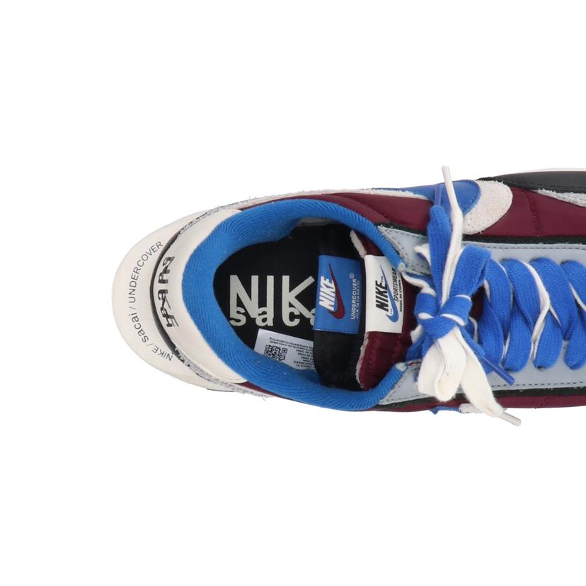 NIKE ナイキ/UNDERCOVER × sacai × Nike LD Waffle "Night Maroon/Pale Ivory-Ground Grey-Team Royal"/DJ4877-600//ABランク/41