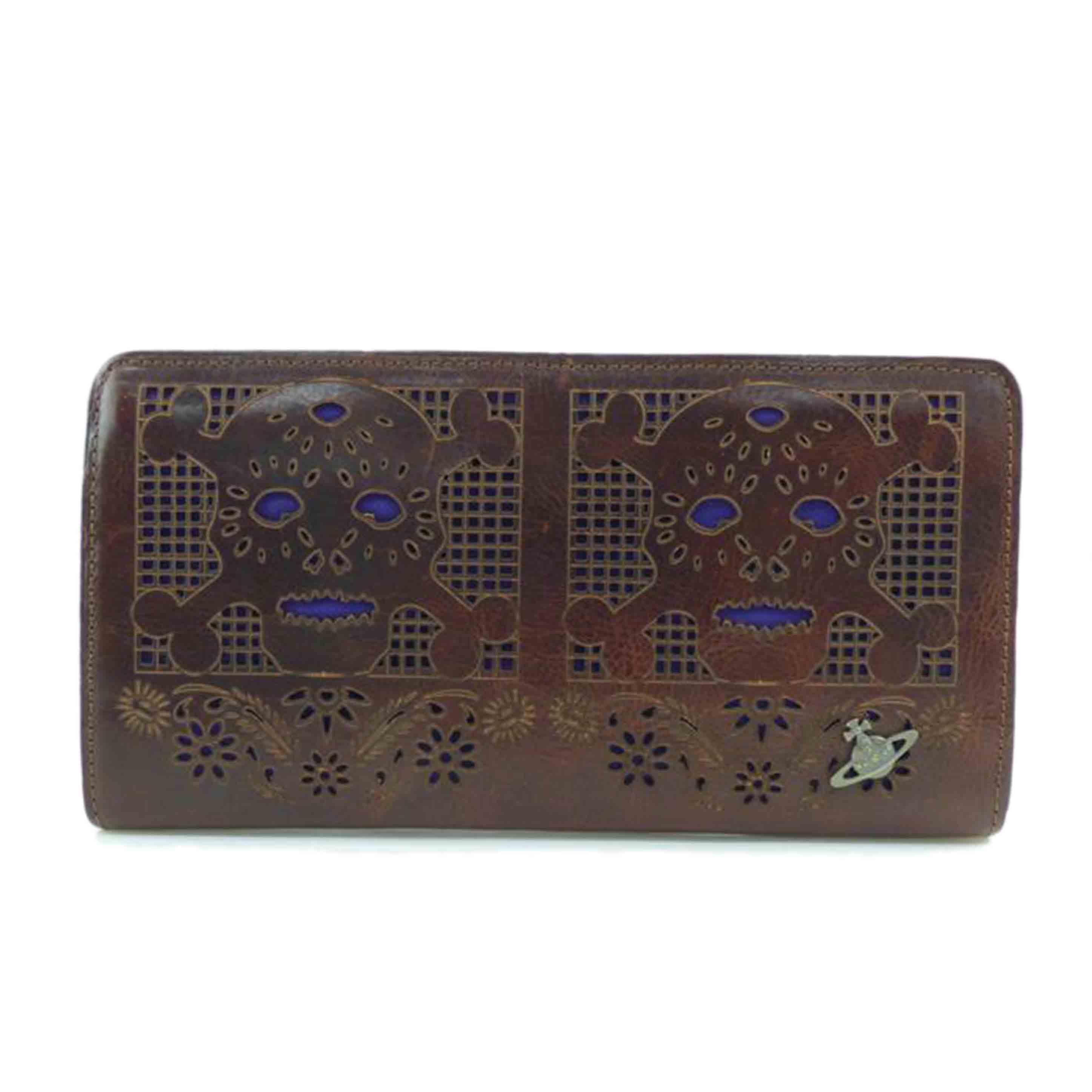 Vivienne Westwood ヴィヴィアンウエストウッド/レザーL字ファスナー長財布//ABランク/64