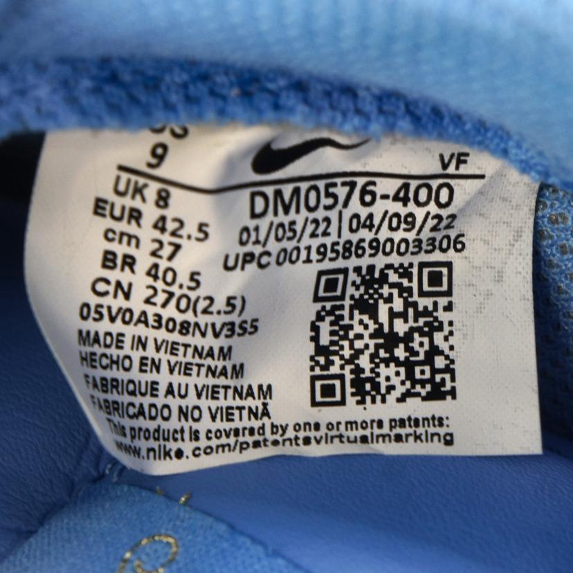 NIKE ナイキ/AIRFORCE1 LOW RETRO/DM0576-400//Aランク/09