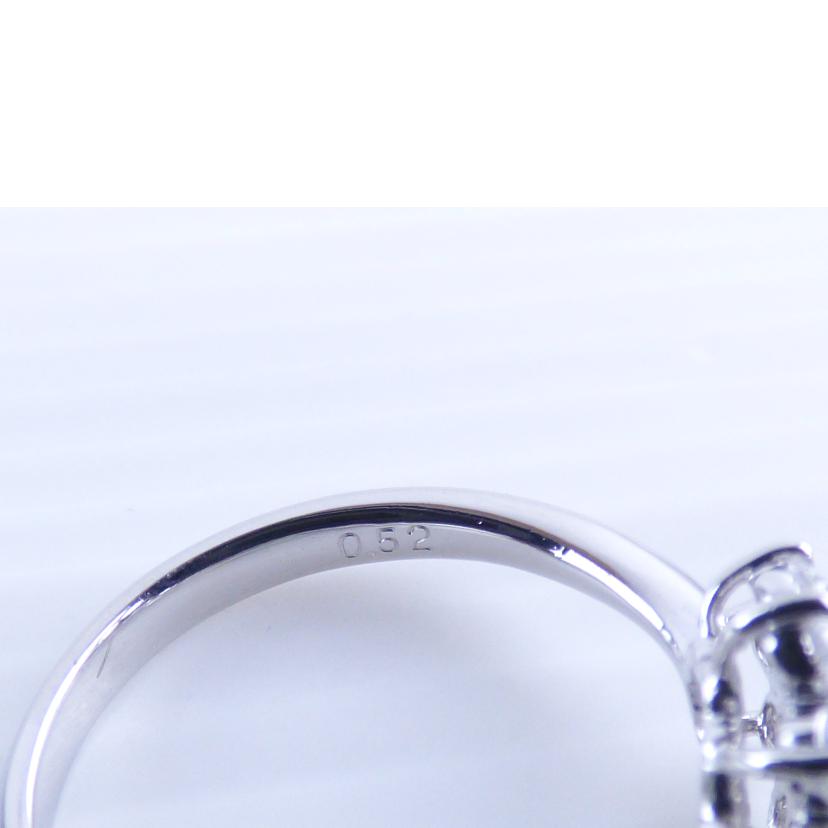 / Pt900ダイヤリング0.52ct//Aランク/64