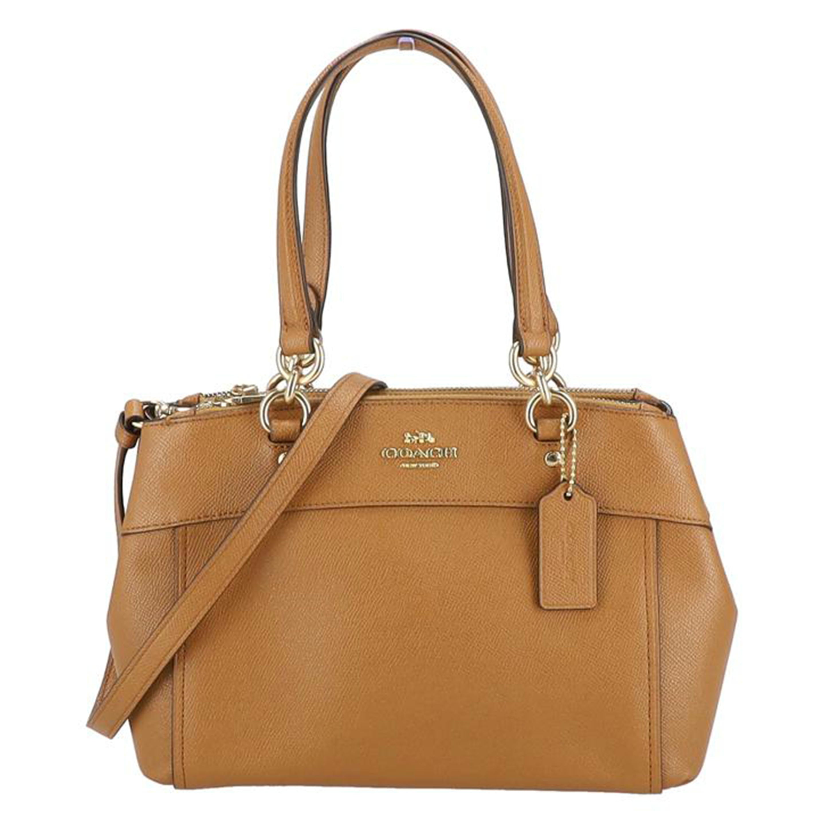 COACH/ミニブルック キャリーオール2WAYハンドバッグ/F25395//B18**/ABランク/85