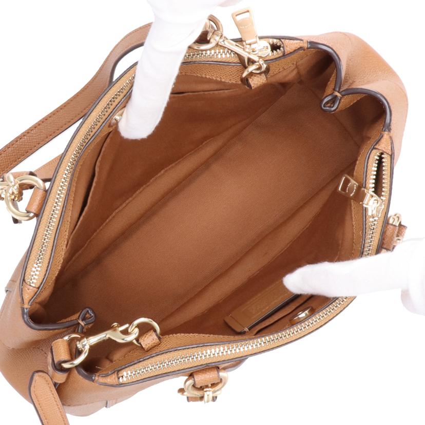 COACH/ミニブルック キャリーオール2WAYハンドバッグ/F25395//B18**/ABランク/85