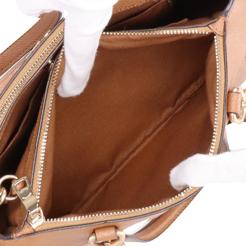 COACH/ミニブルック キャリーオール2WAYハンドバッグ/F25395//B18**/ABランク/85