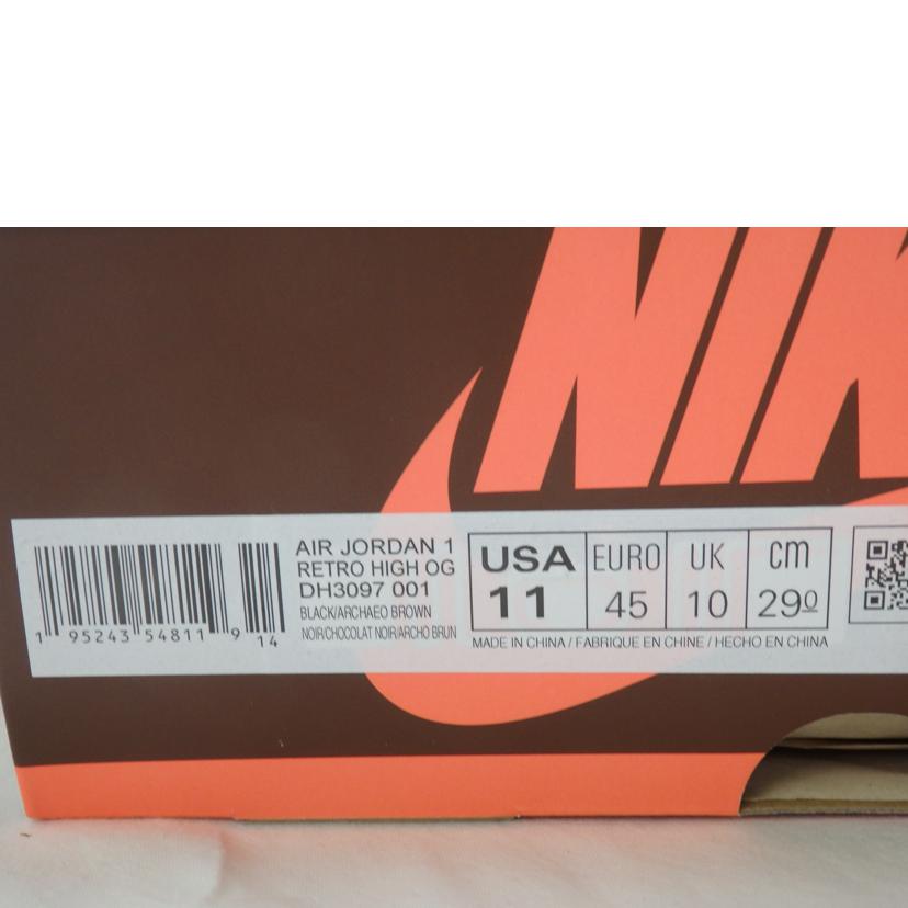 NIKE ナイキ/AIR JORDAN1 RETRO HIGH OG/29.0cm/DH3097-001//Sランク/84