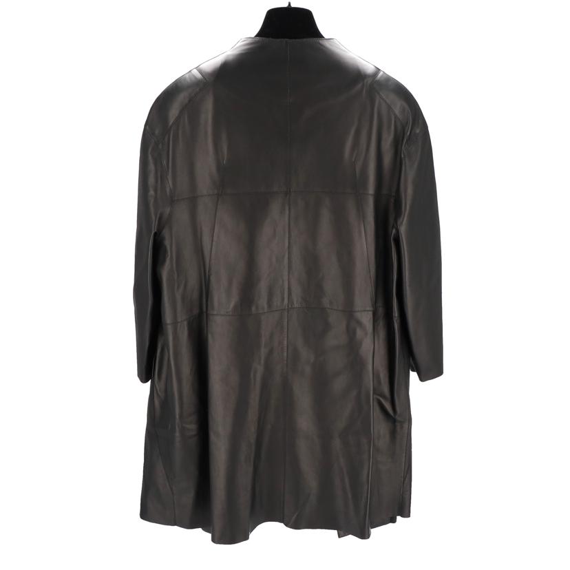 LOEWE ロエベ/LOEWE レザーロングコート//Aランク/82