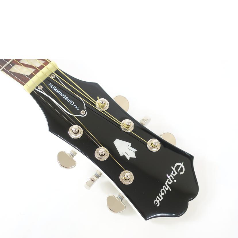 Epiphone エピフォン/ハミングバードプロ アコースティックギター オールホワイト/Hummingbird Pro//19102302128/Bランク/65