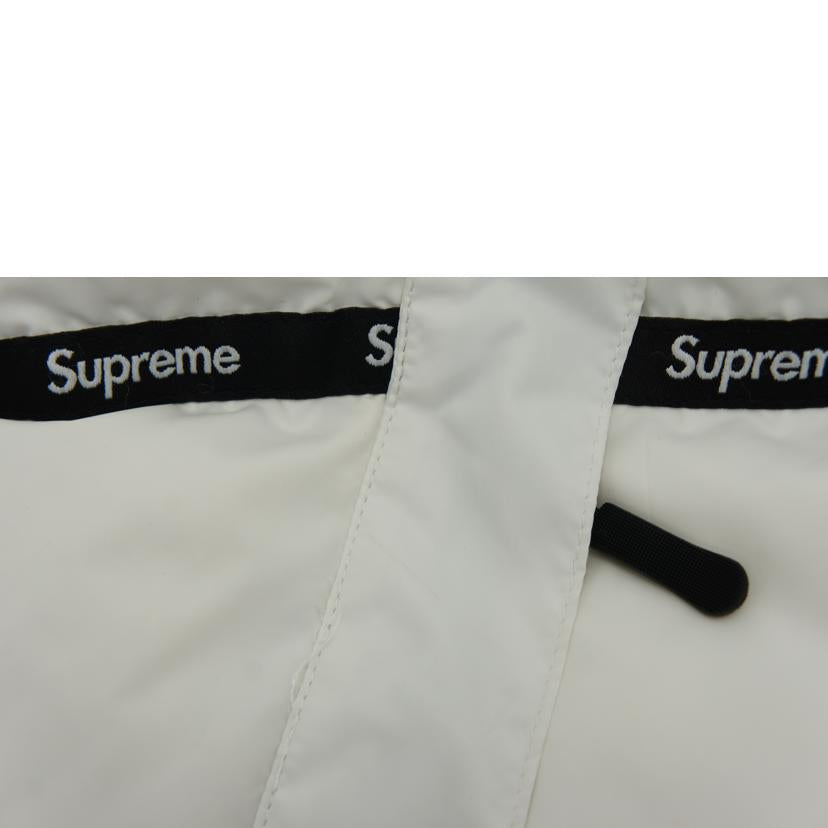 Supreme シュプリーム/logo tape Puffyジャケット/ホワイト×ブラック系//Aランク/19