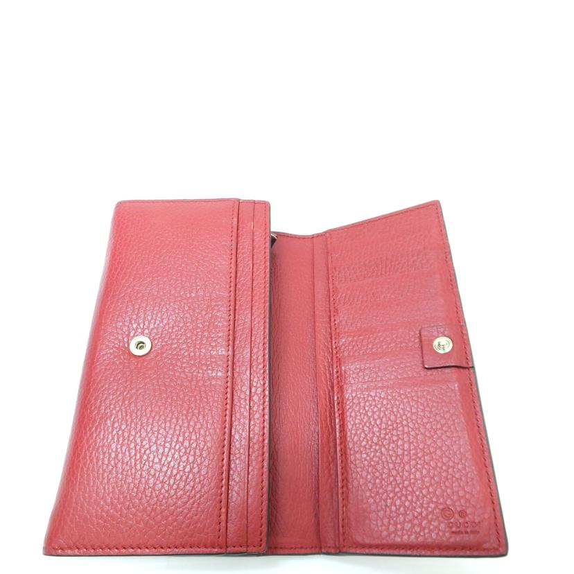 GUCCI グッチ/インターロッキングレザー長財布/449279//496***/Bランク/88