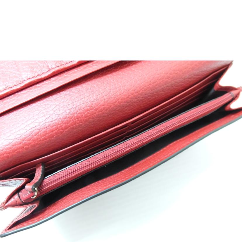 GUCCI グッチ/インターロッキングレザー長財布/449279//496***/Bランク/88