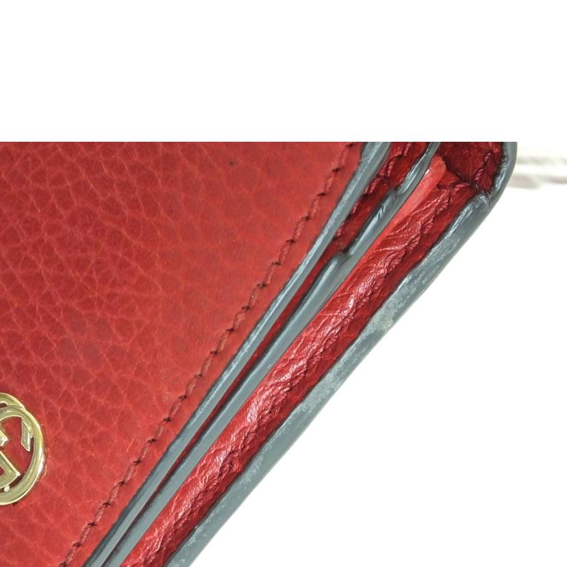 GUCCI グッチ/インターロッキングレザー長財布/449279//496***/Bランク/88