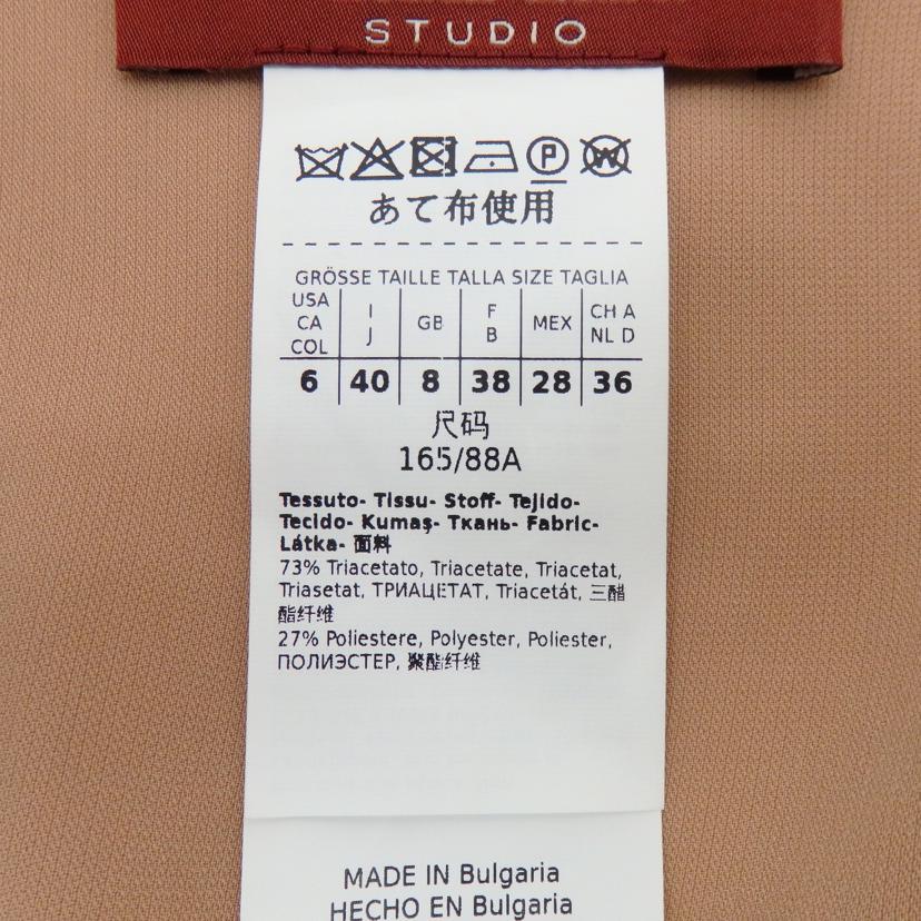 Max Mara Studio マックスマーラ /ロングプリーツワンピース/622103276//Aランク/77