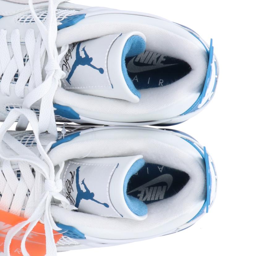 NIKE ナイキ/AIR JORDAN 4 RETRO インダストリアルブルー/FV5029-141//SAランク/09