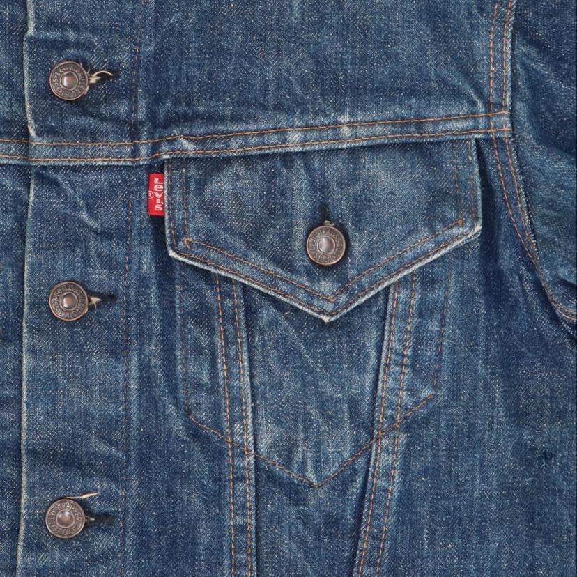 Levi’s リーバイス/70’s/4th/デニムジャケット/USA製/ヴィンテージ/レア/裏ボタン52入手困難/70505紙ケアタグ//ABランク/82