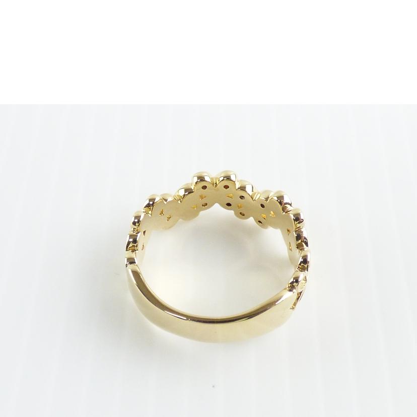 / K18ダイヤリング0.04ct//ABランク/64