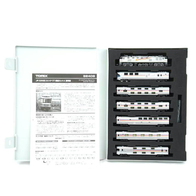 TOMIX トミックス/JR E26系カシオペア 基本+増結セット/92408/92409//ABランク/67