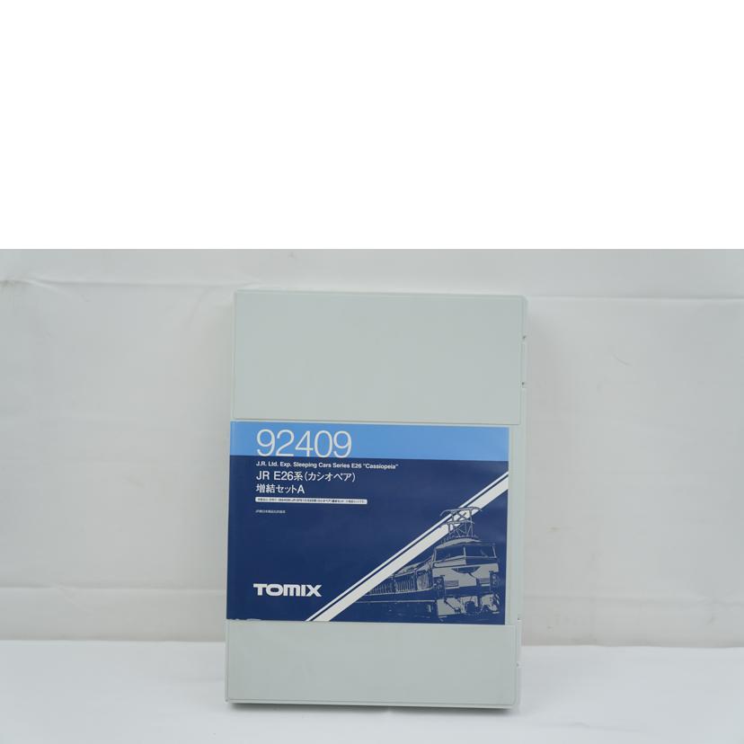 TOMIX トミックス/JR E26系カシオペア 基本+増結セット/92408/92409//ABランク/67