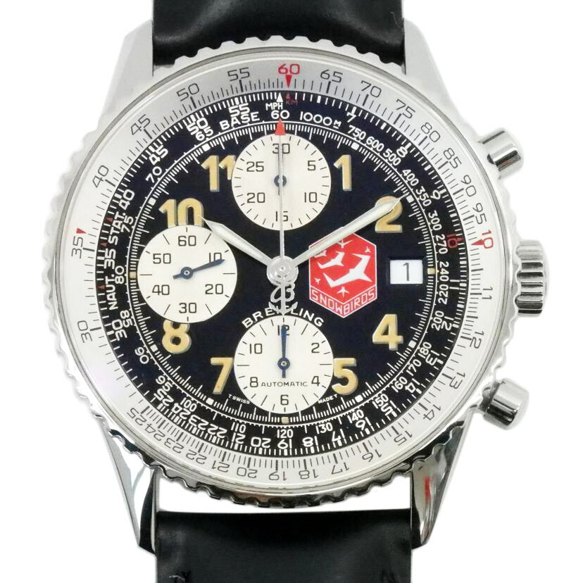 BREITLING ブライトリング/オールドナビタイマースノーバーズ/限定1000本/新品社外ベルト/A13022//919*****/ABランク/77