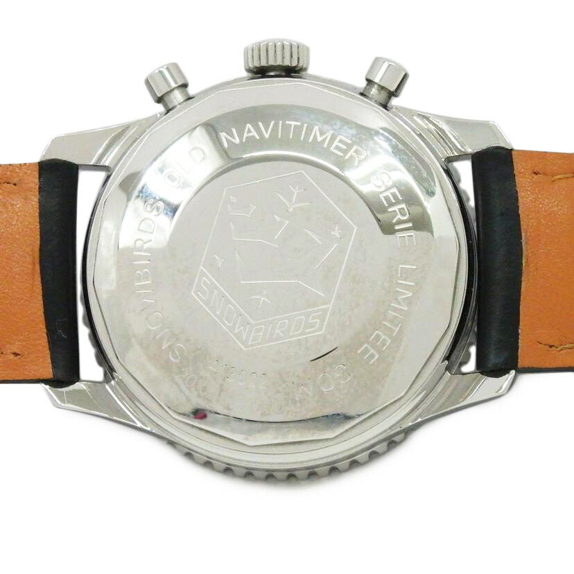 BREITLING ブライトリング/オールドナビタイマースノーバーズ/限定1000本/新品社外ベルト/A13022//919*****/ABランク/77