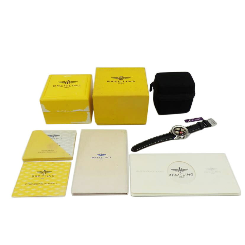 BREITLING ブライトリング/オールドナビタイマースノーバーズ/限定1000本/新品社外ベルト/A13022//919*****/ABランク/77