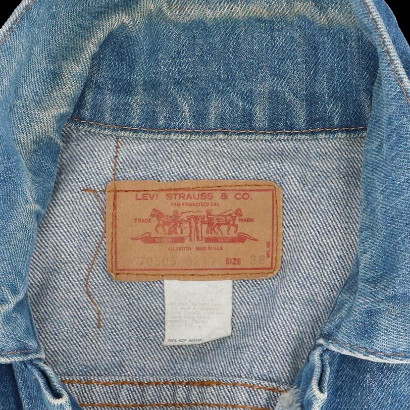 Levi’s リーバイス/70’s/505/4th/スモールe/USA製/ボタン裏52/ヴィンテージ/レア/70505紙//ABランク/82
