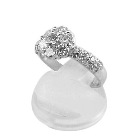 / Pt900ダイヤリング1.00ct//ABランク/64