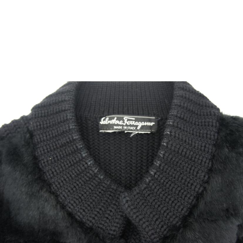 Salvatore Ferragamo サルバトーレフェラガモ/ファーニットジャット//Aランク/09