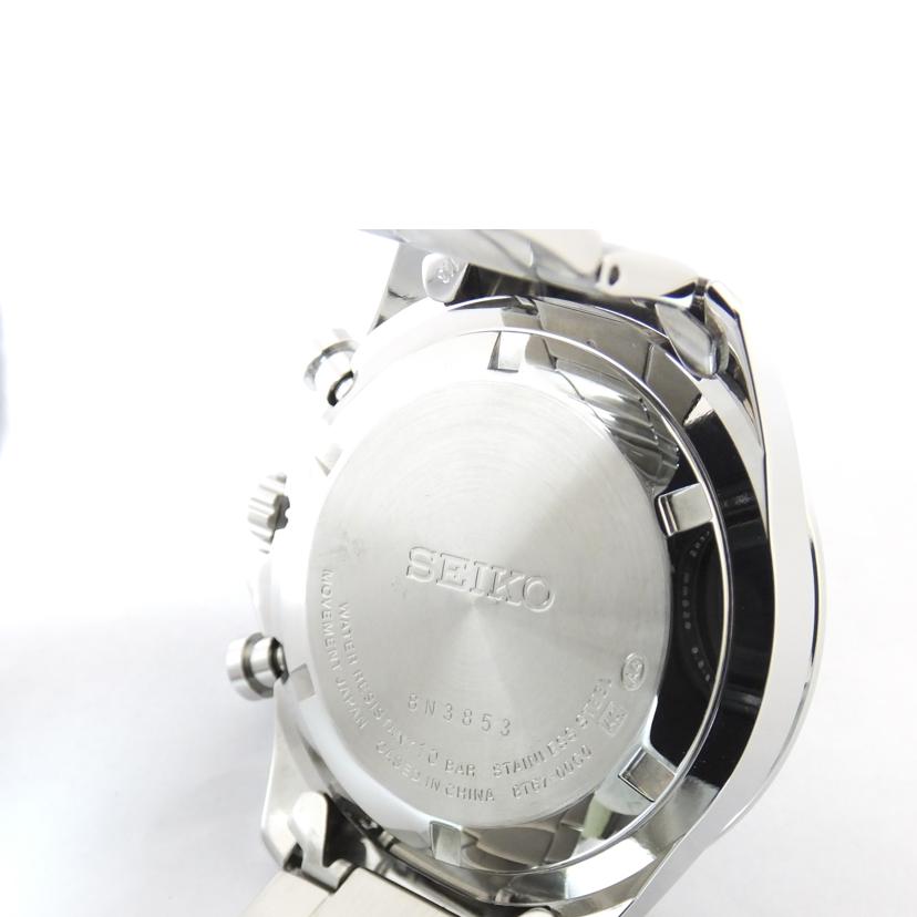 SEIKO セイコー/スピリット/クロノグラフ/デイト/メンズクォーツ/8T67-00C0//8N3***/Aランク/88