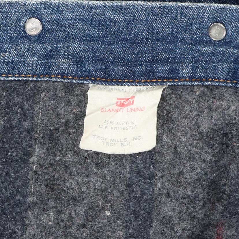 Levi’s リーバイス/80-90’s/505/4th/ブランケット/USA製/裏ボタン525/スモールe/ヴィンテージ/レア/70505ブランケット//ABランク/82