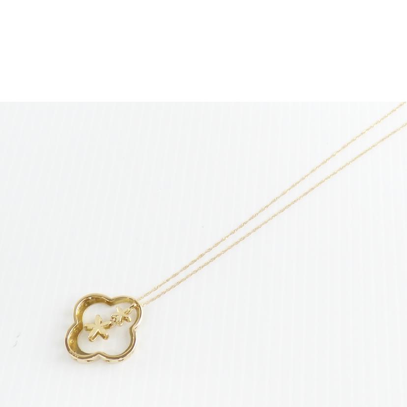 / K18ダイヤネックレス0.15ct//ABランク/64