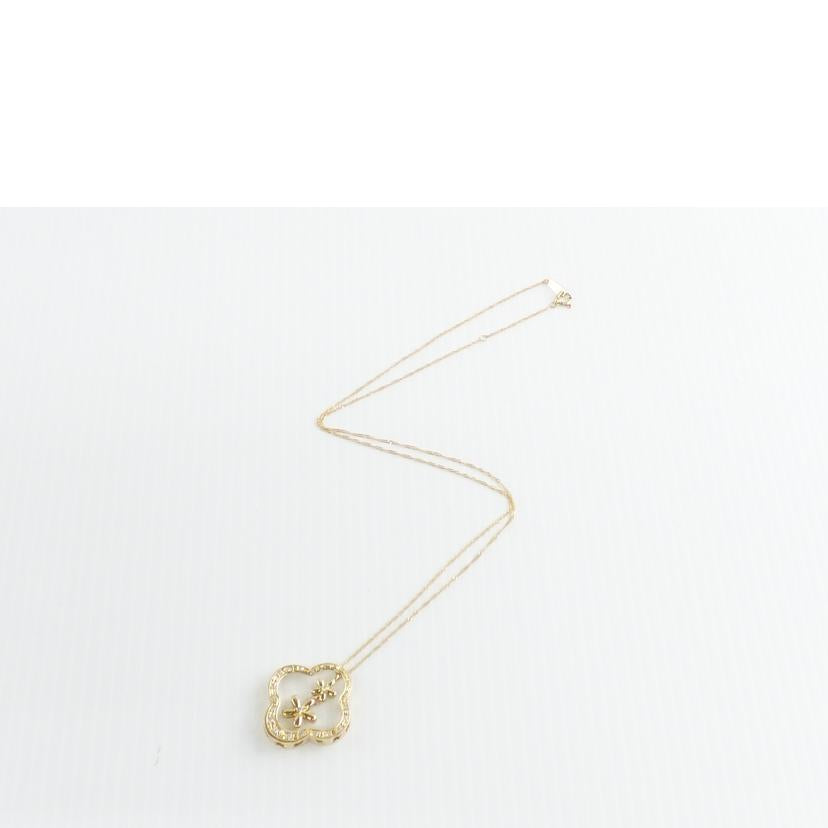 / K18ダイヤネックレス0.15ct//ABランク/64