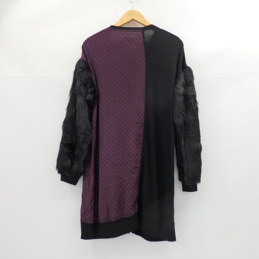 SHARE SPIRIT シェアースピリット/異素材シルク混 ロングカーディガン/FA1740// /Aランク/77