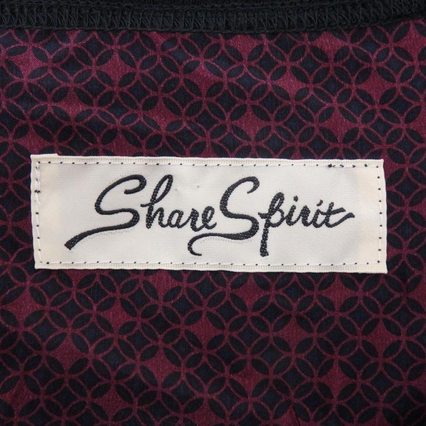 SHARE SPIRIT シェアースピリット/異素材シルク混 ロングカーディガン/FA1740// /Aランク/77