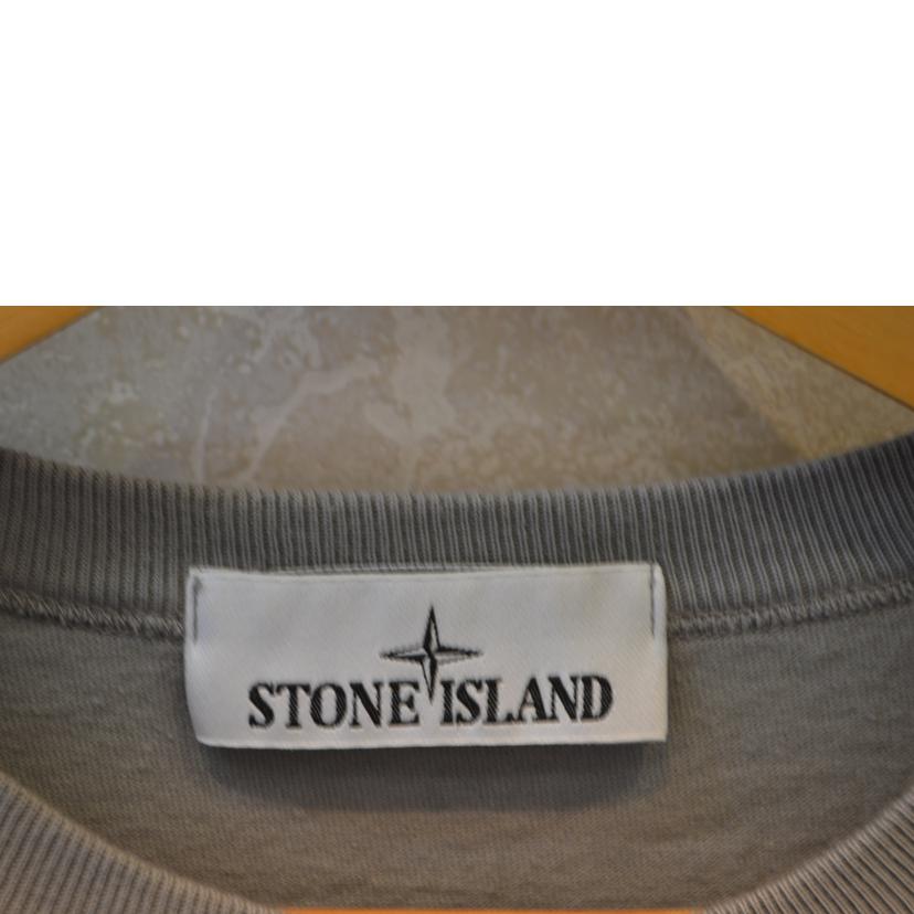 STONE ISLAND ストーンアイランド/ガーメントダイTシャツ/ドーブグレー/Mサイズ/801522044 V0092//ABランク/89
