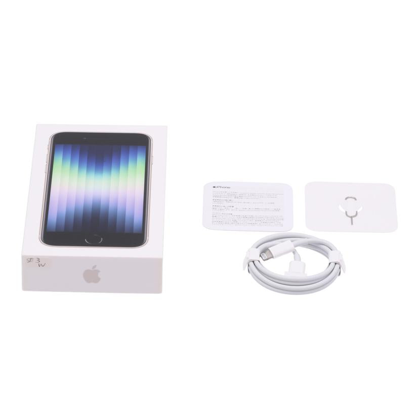 Apple アップル /iPhone SE 第3世代 64GB/MMYD3J/A//MHVYTX56L5/Bランク/21