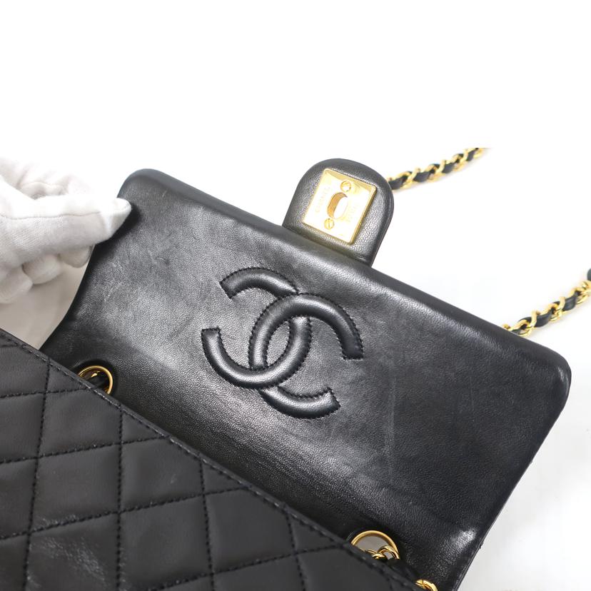 CHANEL シャネル/ミニマトラッセ20 チェーンショルダーバッグ ブラック/A 2300 7100//164****/Bランク/65