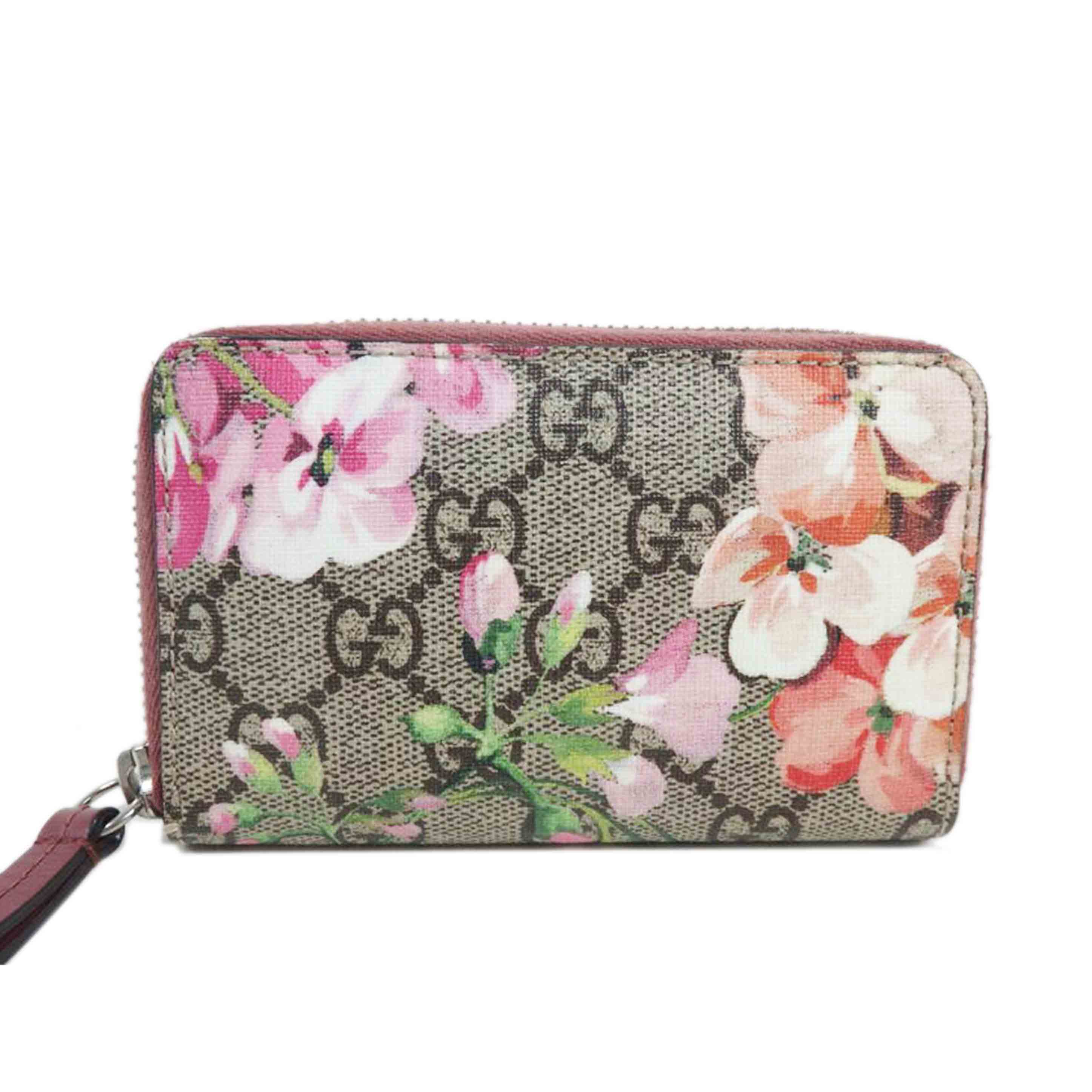 GUCCI グッチ/カードケース/コインケース/GGブルームス/アンティークローズ/421310//214*/ABランク/84