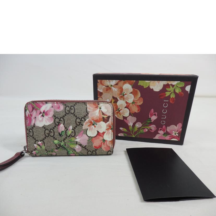 GUCCI グッチ/カードケース/コインケース/GGブルームス/アンティークローズ/421310//214*/ABランク/84