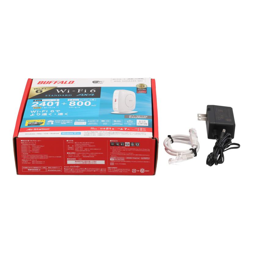 BUFFALO バッファロー /無線LANルーター/WSR-3200AX4S-WH//20567030533419/Bランク/69