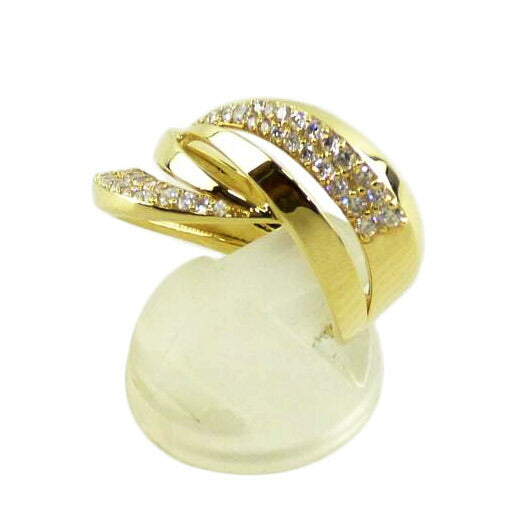 / K18ダイヤリング0.58ct//ABランク/64