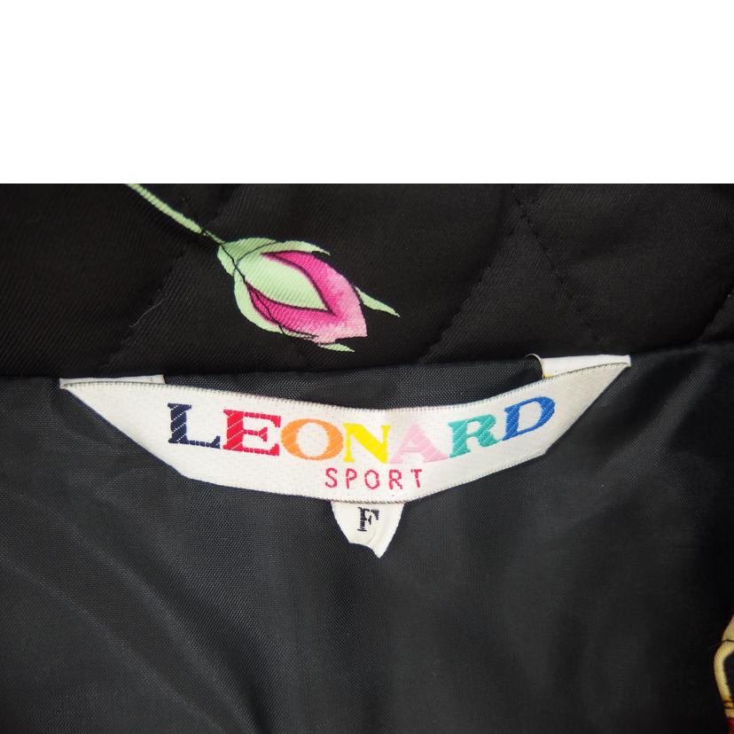 LEONARD レオナール/LEONARD キルティングジャケット/シルク100%:ブラック//ABランク/82