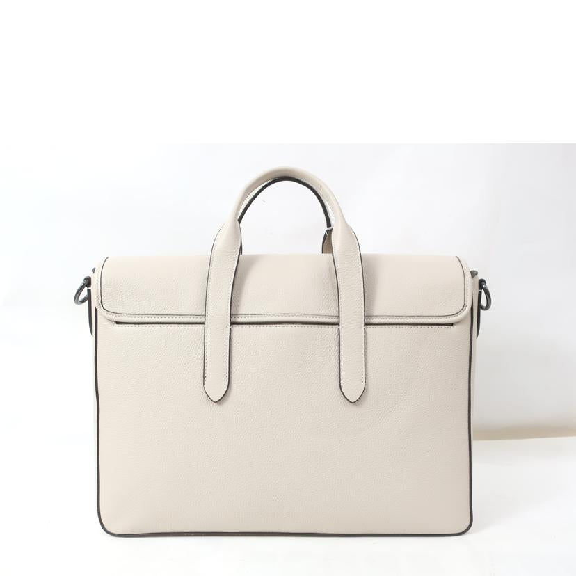 COACH コーチ/サリバン ポートフォリオ ブリーフ 2WAY ビジネスバッグ アイボリー ベージュ/C9875//Aランク/65